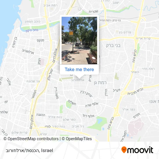 Карта הכנסת/ארלוזורוב