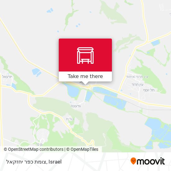 צומת כפר יחזקאל map