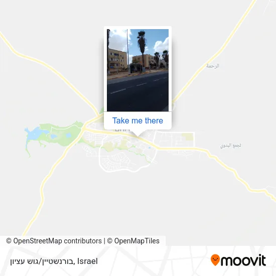 Карта בורנשטיין/גוש עציון