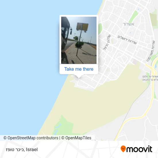 Карта כיכר טופז