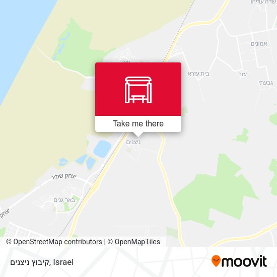 קיבוץ ניצנים map