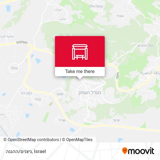 ניצנים/ההגנה map