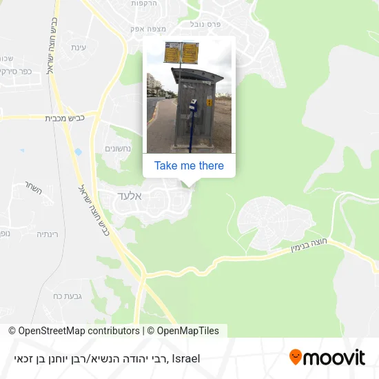 Карта רבי יהודה הנשיא / רבן יוחנן בן זכאי