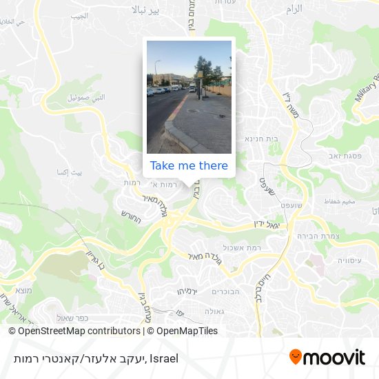 יעקב אלעזר/קאנטרי רמות map