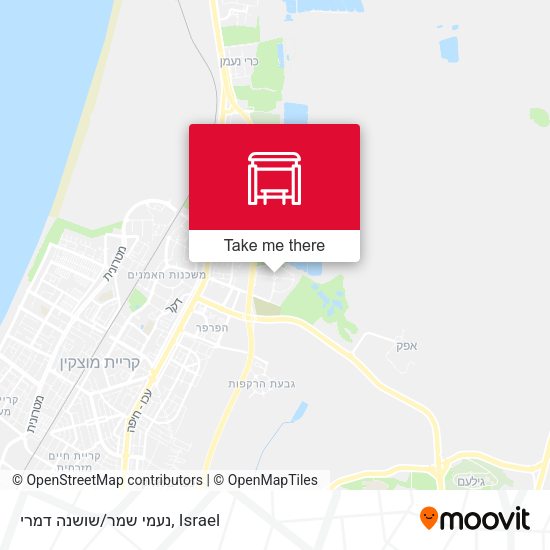 נעמי שמר/שושנה דמרי map
