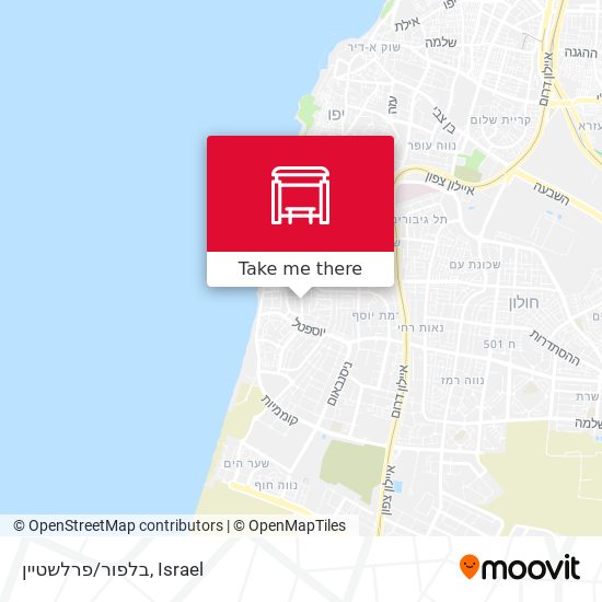 בלפור/פרלשטיין map