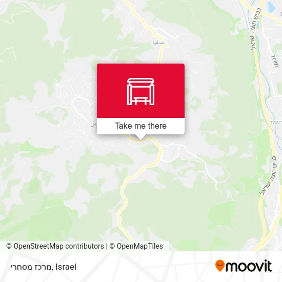 Карта מרכז מסחרי