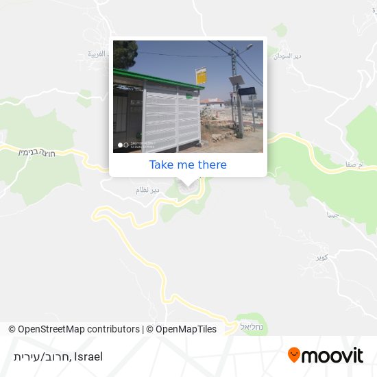 חרוב/עירית map