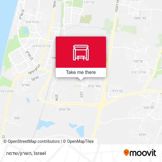 Карта השרון/שדמה