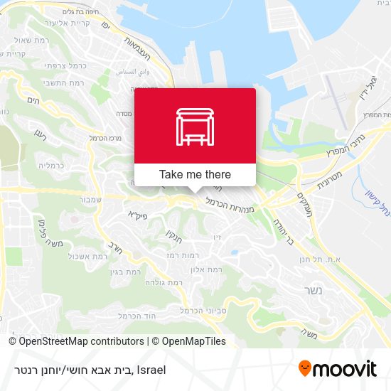 בית אבא חושי/יוחנן רנטר map