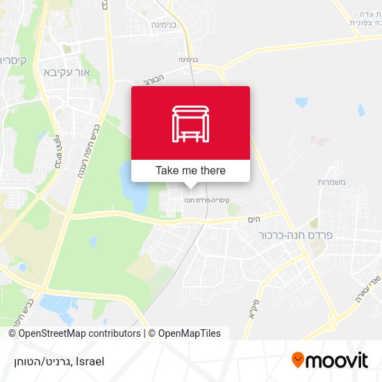 גרניט/הטוחן map