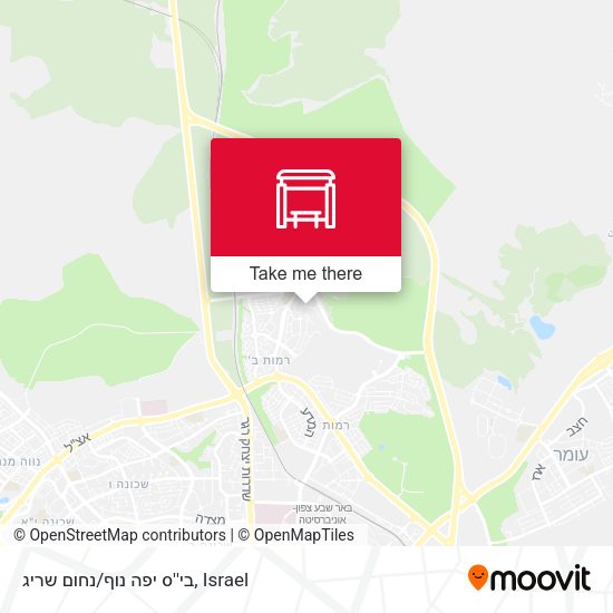 בי''ס יפה נוף/נחום שריג map