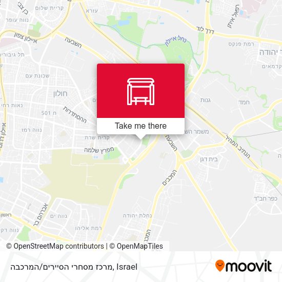 מרכז מסחרי הסיירים/המרכבה map