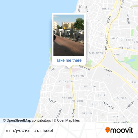 הרב רובינשטיין/נרדור map
