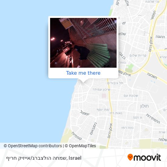 שמחה הולצברג/אייזיק חריף map