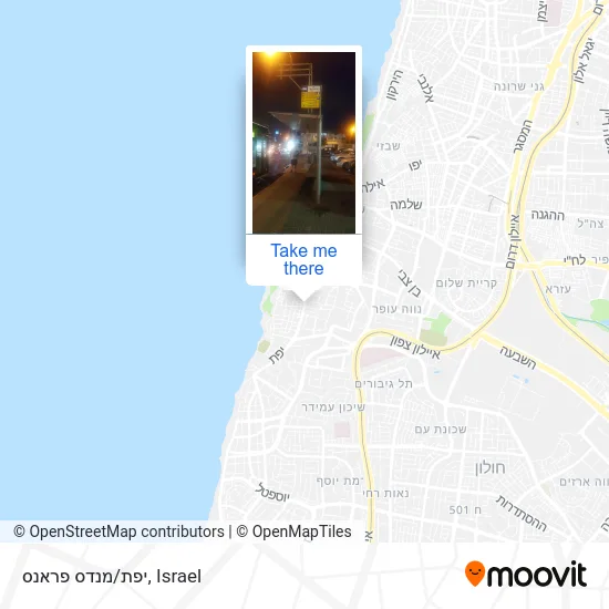 Карта יפת/מנדס פראנס