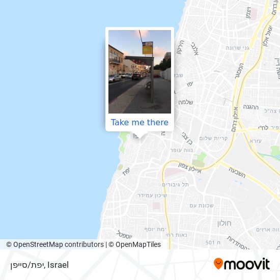 יפת/סייפן map