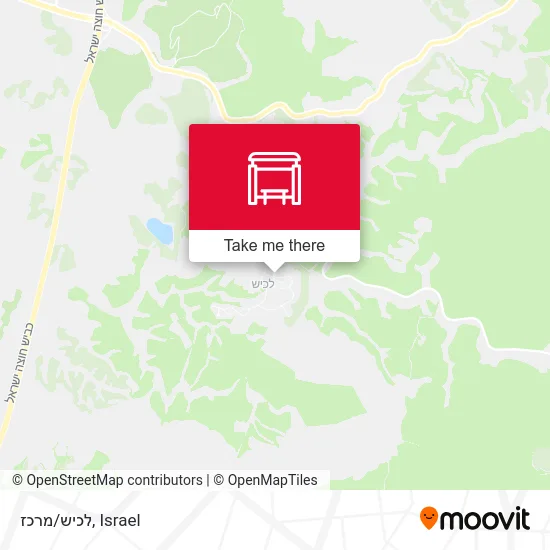 Карта לכיש/מרכז