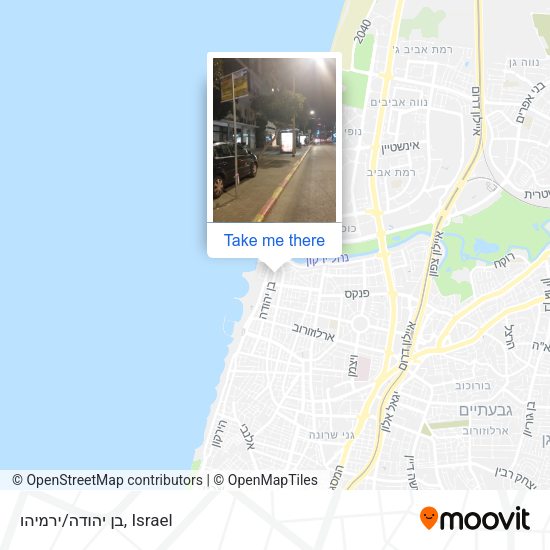 בן יהודה/ירמיהו map