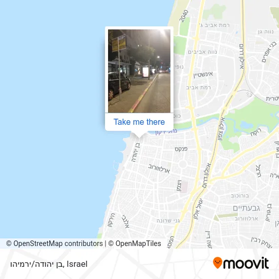 Карта בן יהודה/ירמיהו