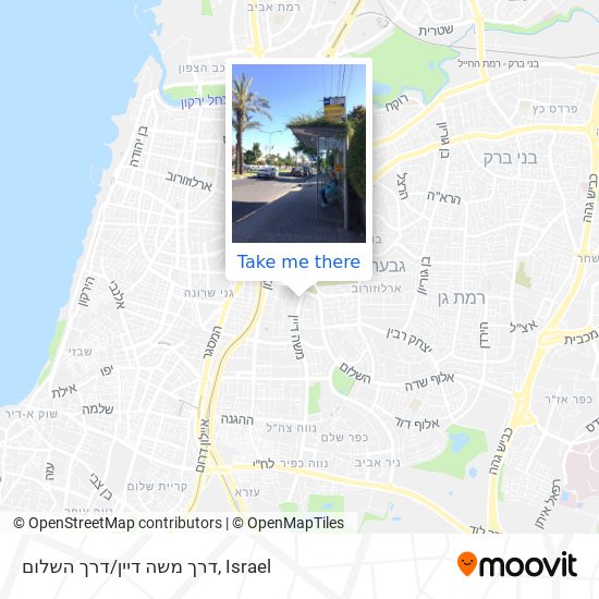Карта דרך משה דיין/דרך השלום