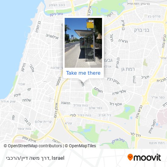 Карта דרך משה דיין/הרכבי