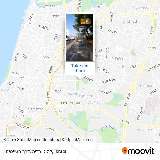 לה גוורדיה/דרך הטייסים map