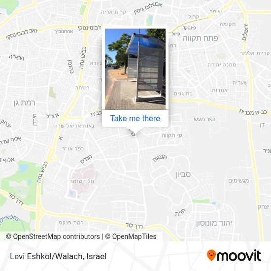 Levi Eshkol/Walach map