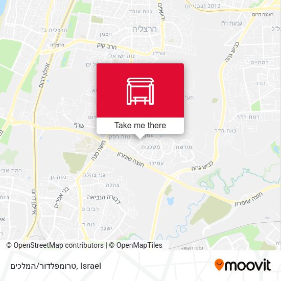 טרומפלדור/המלכים map