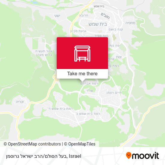 בעל הסולם/הרב ישראל גרוסמן map