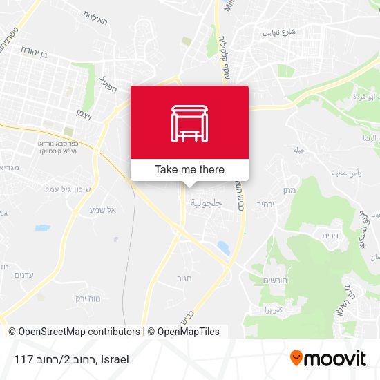 Карта רחוב 2/רחוב 117