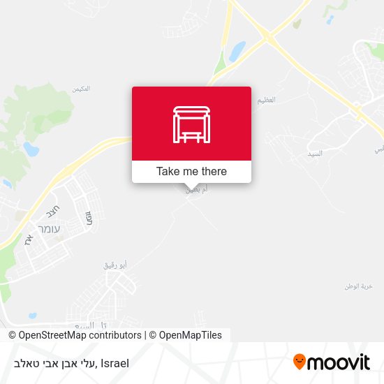 עלי אבן אבי טאלב map