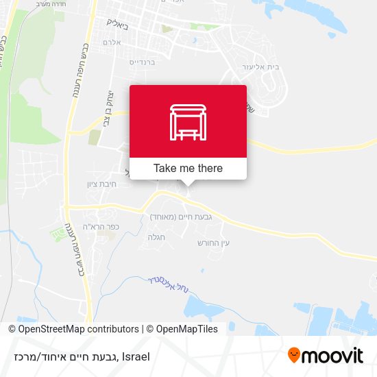 גבעת חיים איחוד/מרכז map