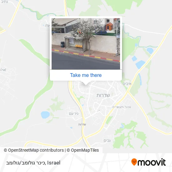 Карта כיכר גולומב/גולומב