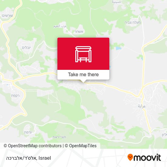 אלס'ד/אלברכה map