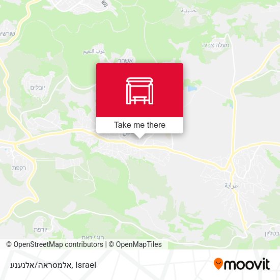אלמסראה/אלנענע map
