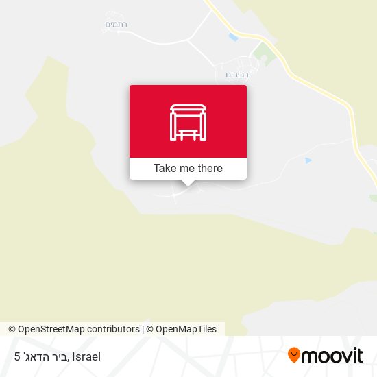 ביר הדאג' 5 map