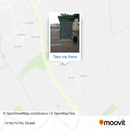 Карта תדהר/מרכז