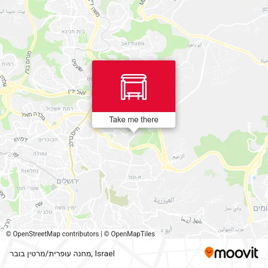 Карта מחנה עופרית/מרטין בובר