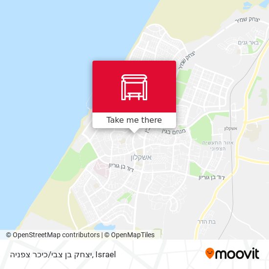 יצחק בן צבי/כיכר צפניה map