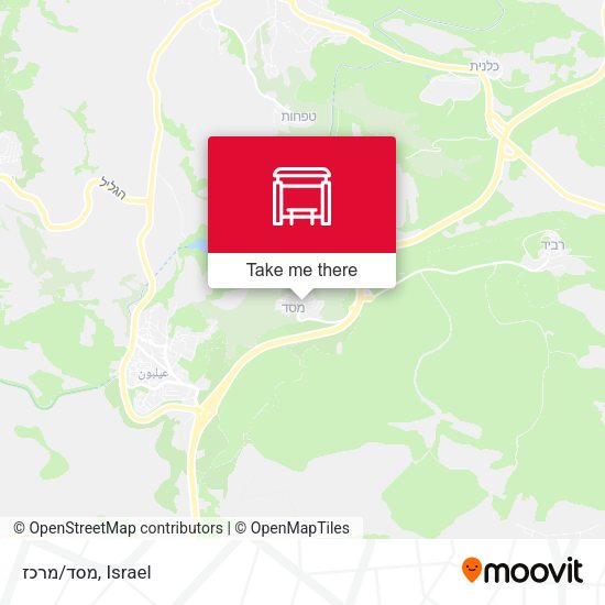 Карта מסד/מרכז