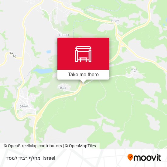 מחלף רביד למסד map