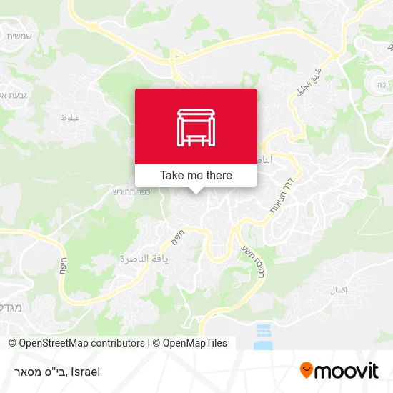 Карта בי''ס מסאר