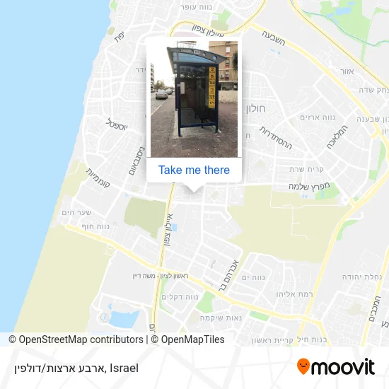 Карта ארבע ארצות/דולפין