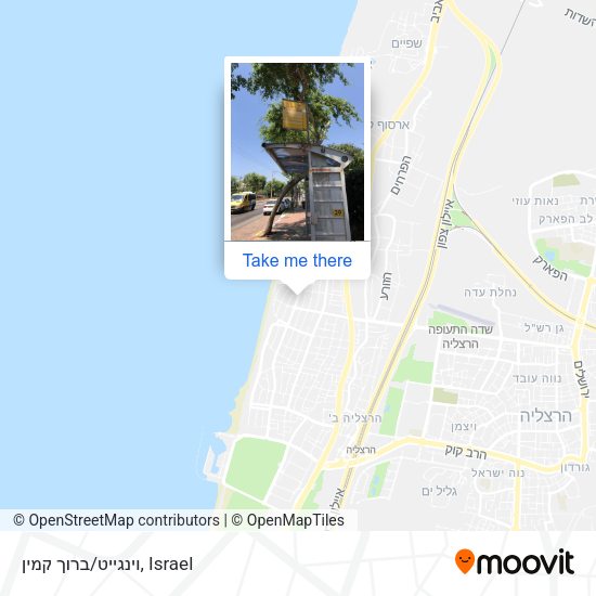 וינגייט/ברוך קמין map