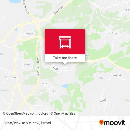 שדרות ההגשמה/סביון map