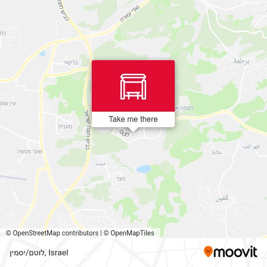 לוטם/יסמין map