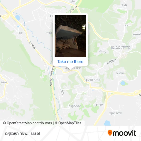 Карта שער העמקים