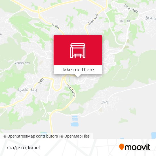 סביון/הדר map