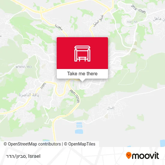 Карта סביון/הדר